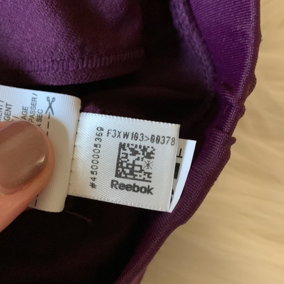 REEBOK Training Original Bra (Graphic) - Potent Purple - Picture 9 of 12